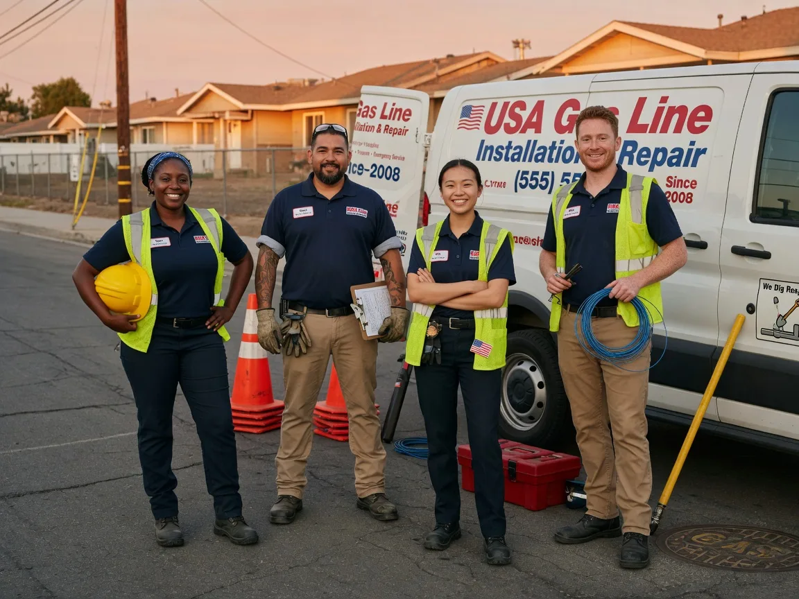 Gas Line Installation company in New Park, PA